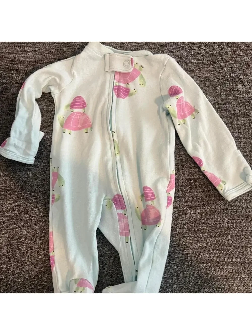 Bundle of 3 Carter's baby boy newborn sleepers